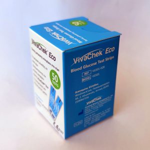 VIVACHECK ECO Ταινίες Γλυκόζης 50ΤΕΜ
