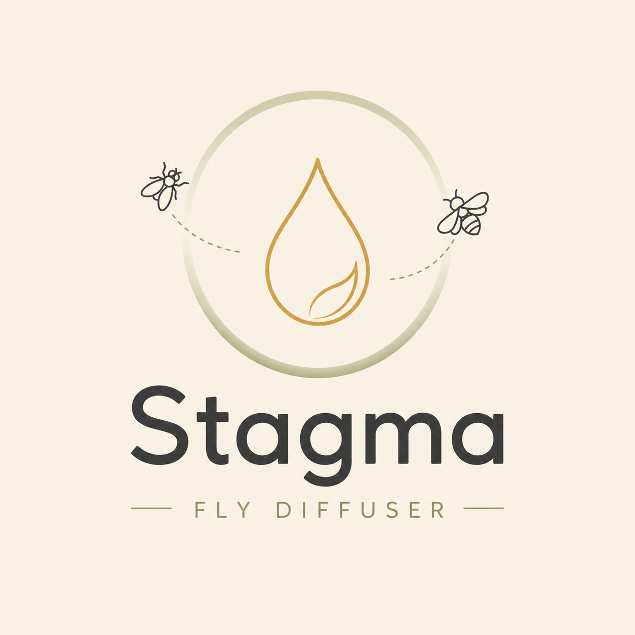 Stagma-Fly-Diffuser -1 photo Stagma Fly 100ml (Diffuser+10 στικ) set - Image 1